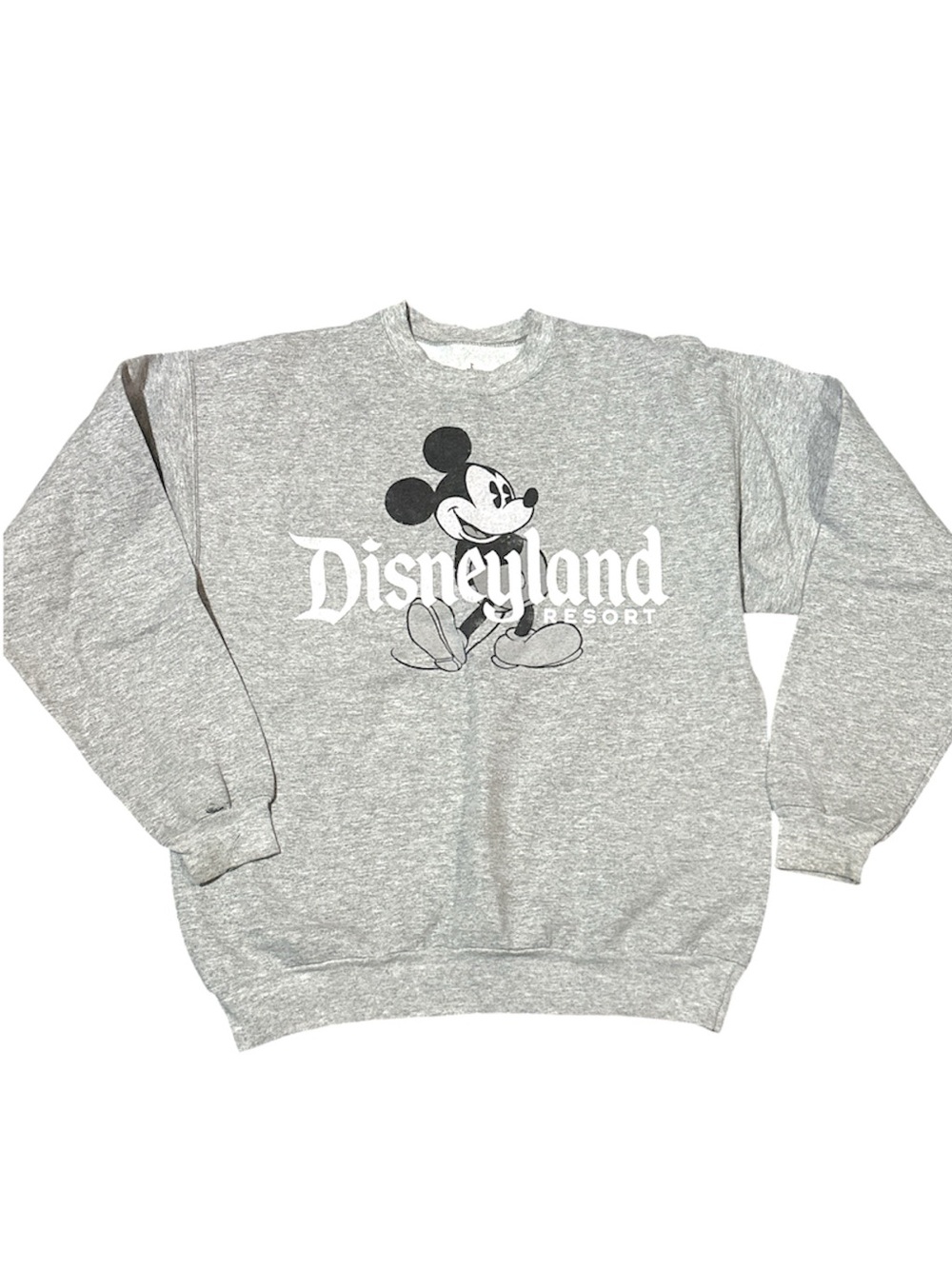 Vintage Hanes DISNEYLAND RESORT Mickey Mouse Crew Sweater